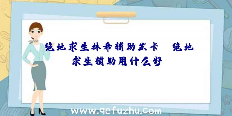 「绝地求生林希辅助发卡」|绝地求生辅助用什么好